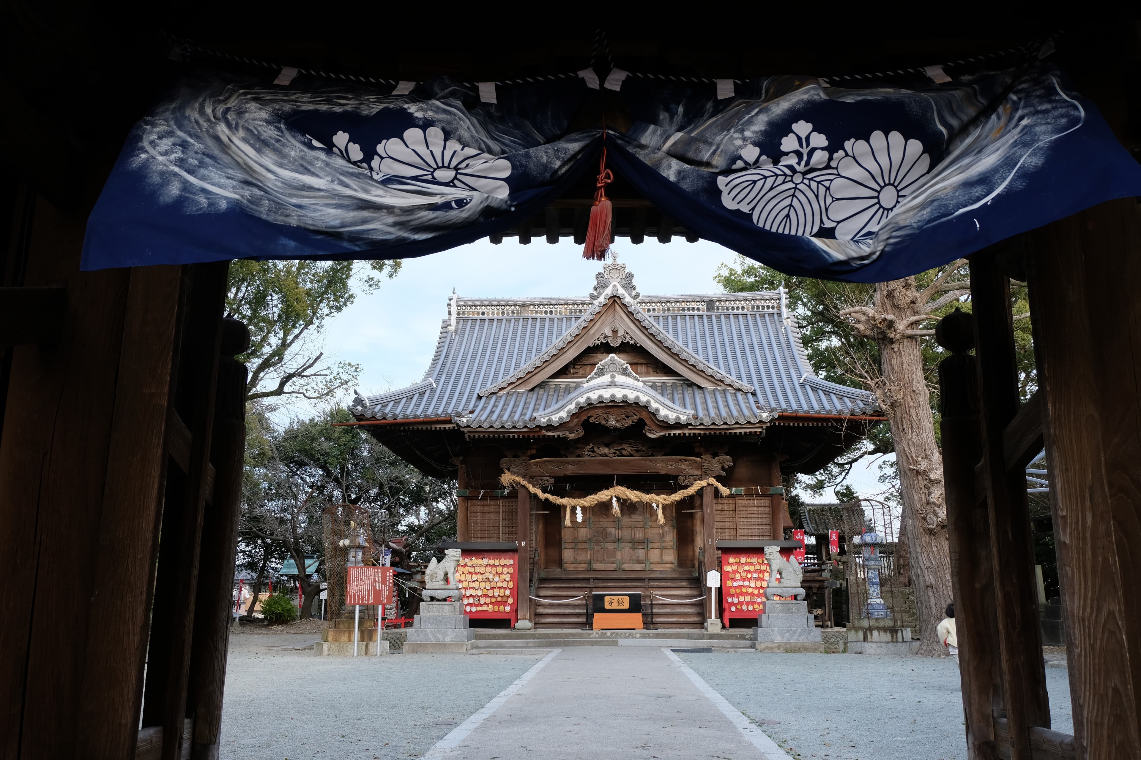 八女旧市街散策・福島八幡宮参拝 1